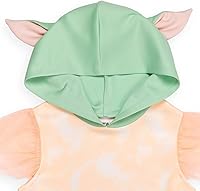 Vista 2 de STAR WARS Disfraz de cosplay de manga corta para niñas pequeñas a niños grandes