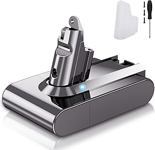 Battery for Dyson V6, AIMAX Replacement Dyson V6 Battery 4600mAh Compatible with All Dyson V6 Series Vacuum Cleaner Animal Absolute Fluffy DC62 SV03 SV04 SV05 SV06 SV07 SV09 DC58 DC59 DC61 DC72 DC74