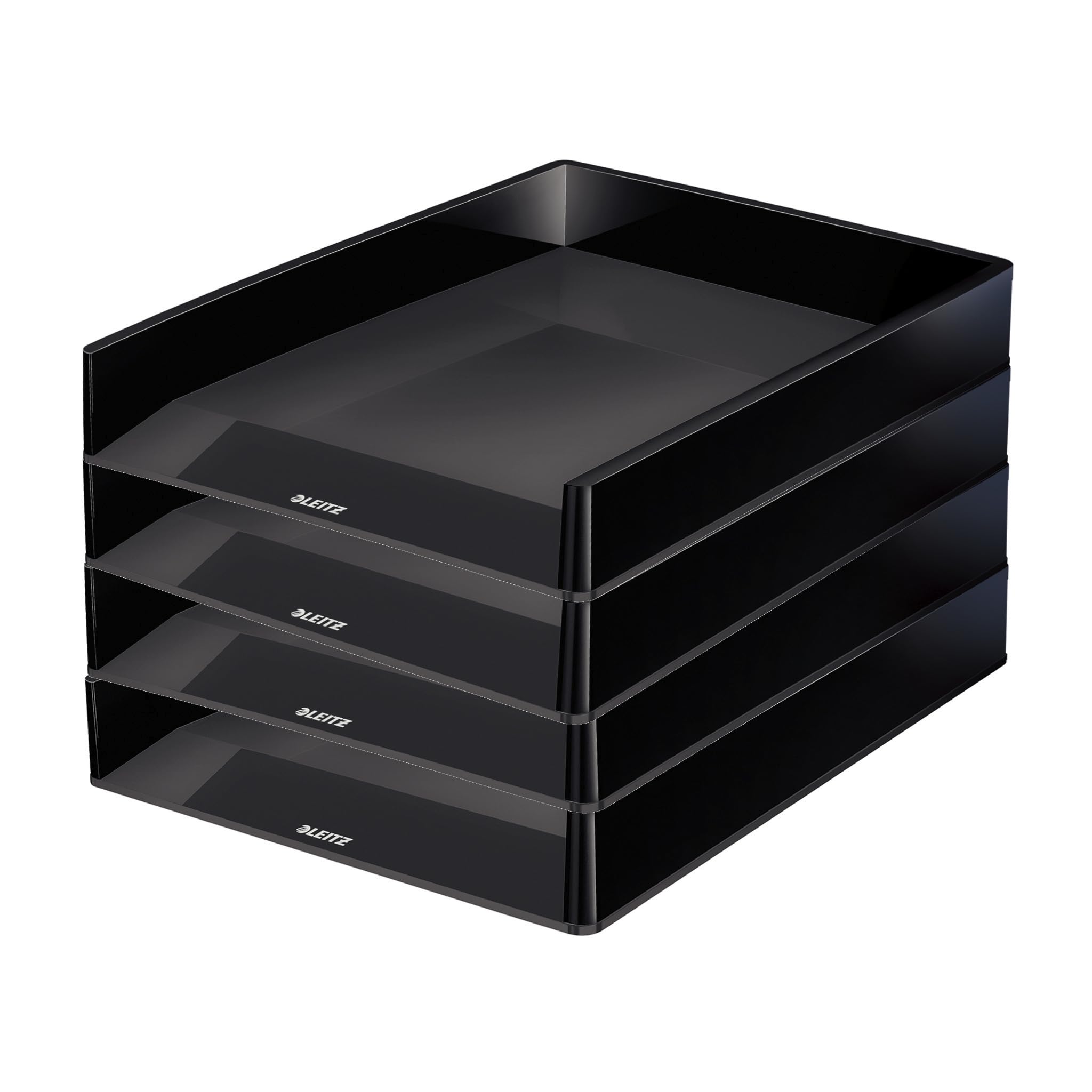 Leitz Letter Tray Dual Colour Extra slim design. A4. Black - Outer