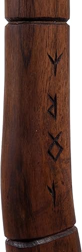 Miniatura 4 de Viking Traders Hacha nórdica de herrería hecha a mano con cubierta de cuero genuino y mango de madera, hacha de barba de acero al carbono forjado