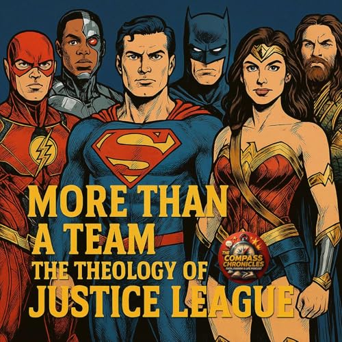 More Than a Team: The Theology of the Justice League Podcast Por arte de portada