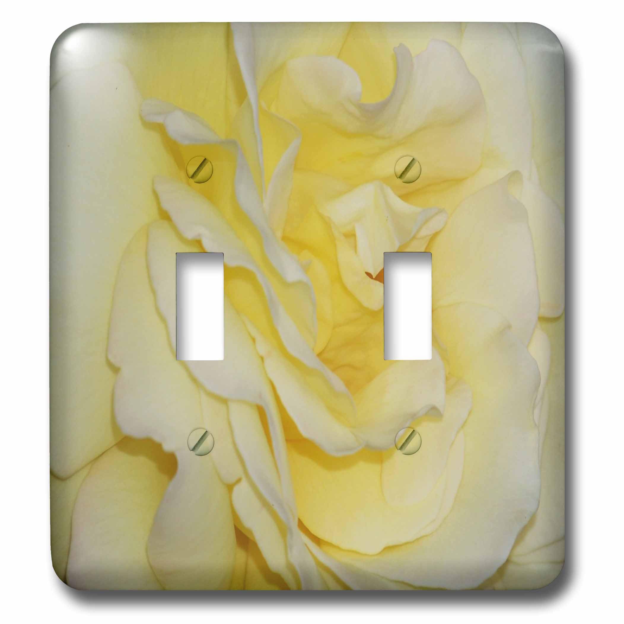 Double interrupteur à bascule jaune lsp_14151_2 pour décoration murale de maison