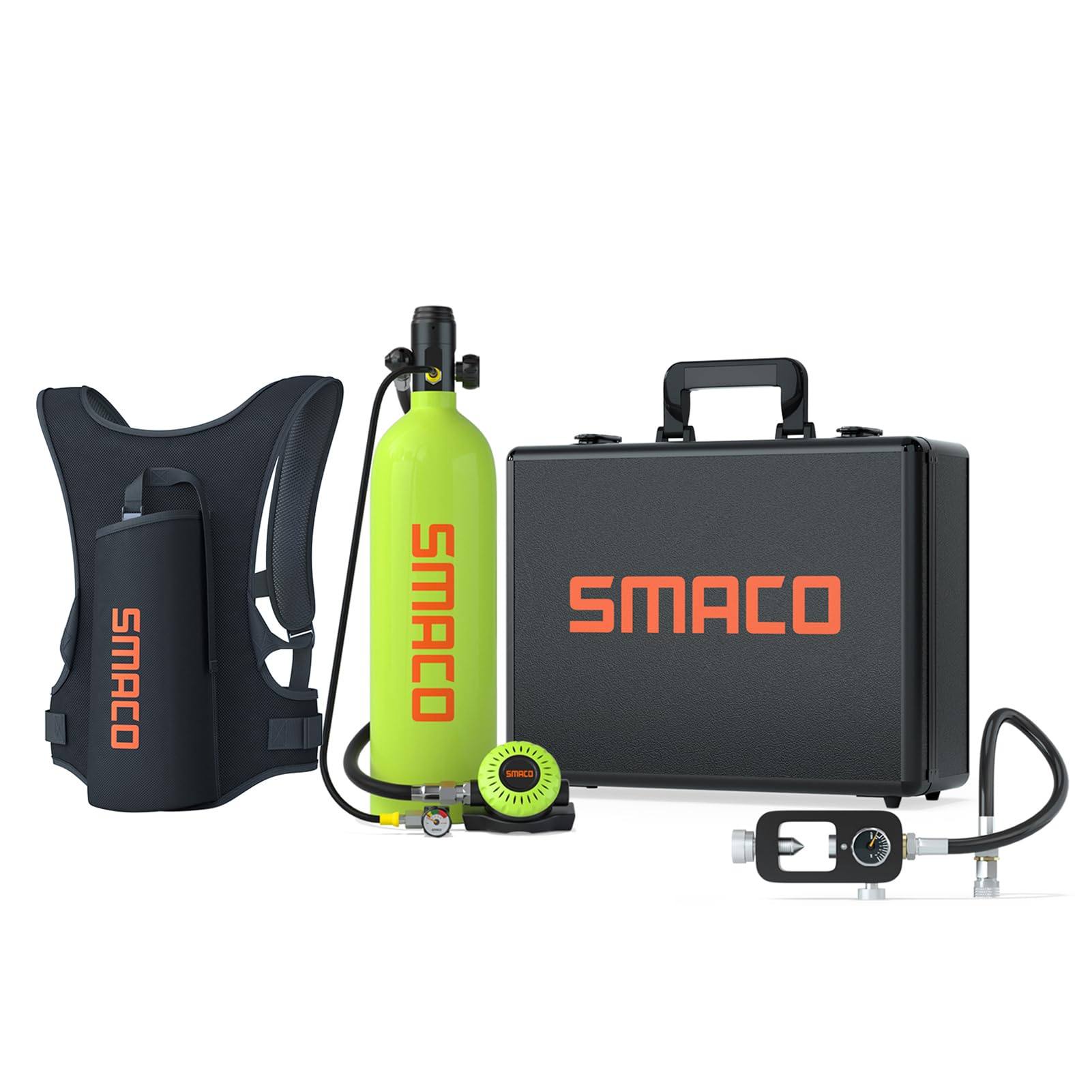 Buy Mini Scuba tank 1.9L Capacity Diving Oxygen Tank Support About 25