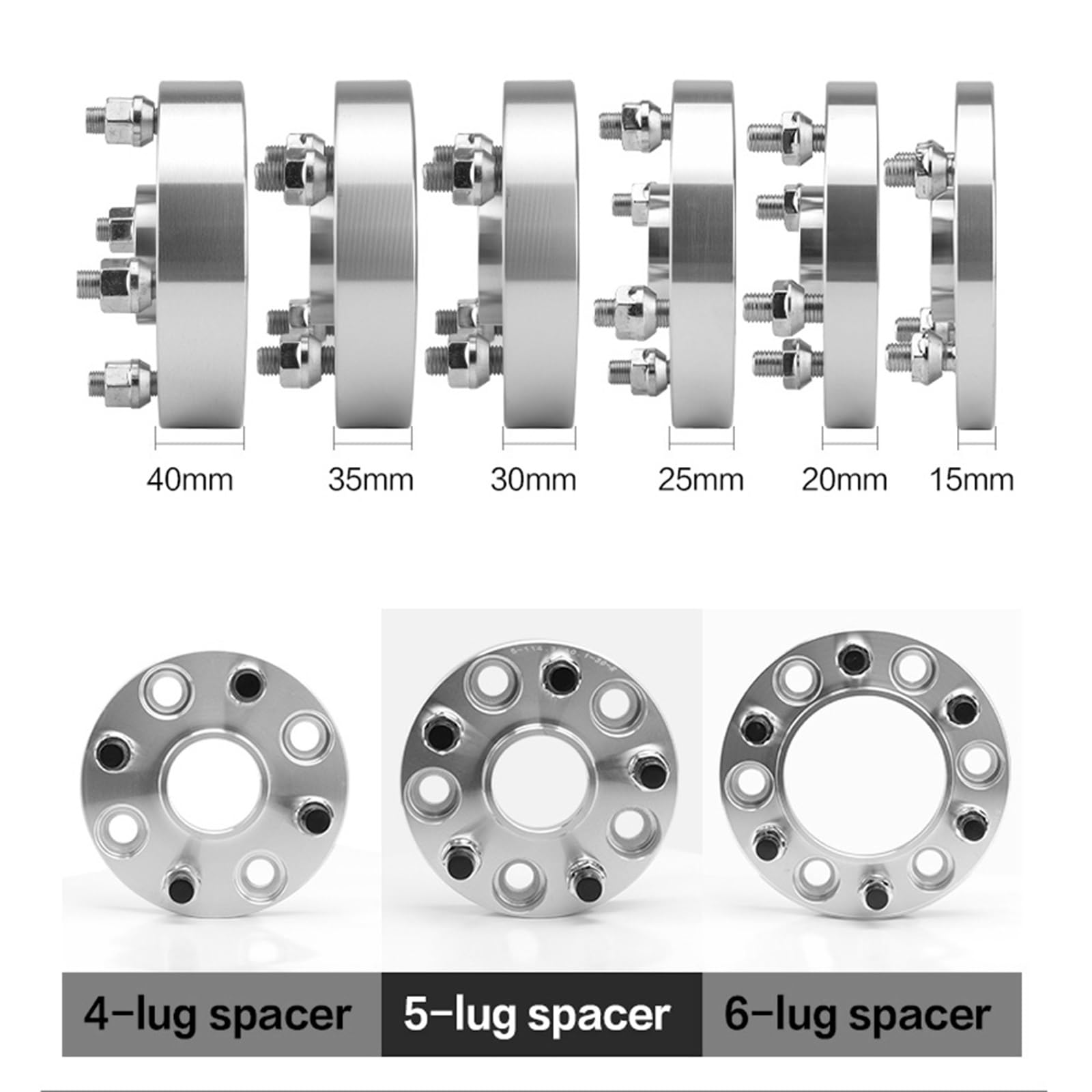 2 sztuki PCD 4X100 otwór środkowy 56.6mm 20/25/30/35mm Adapter