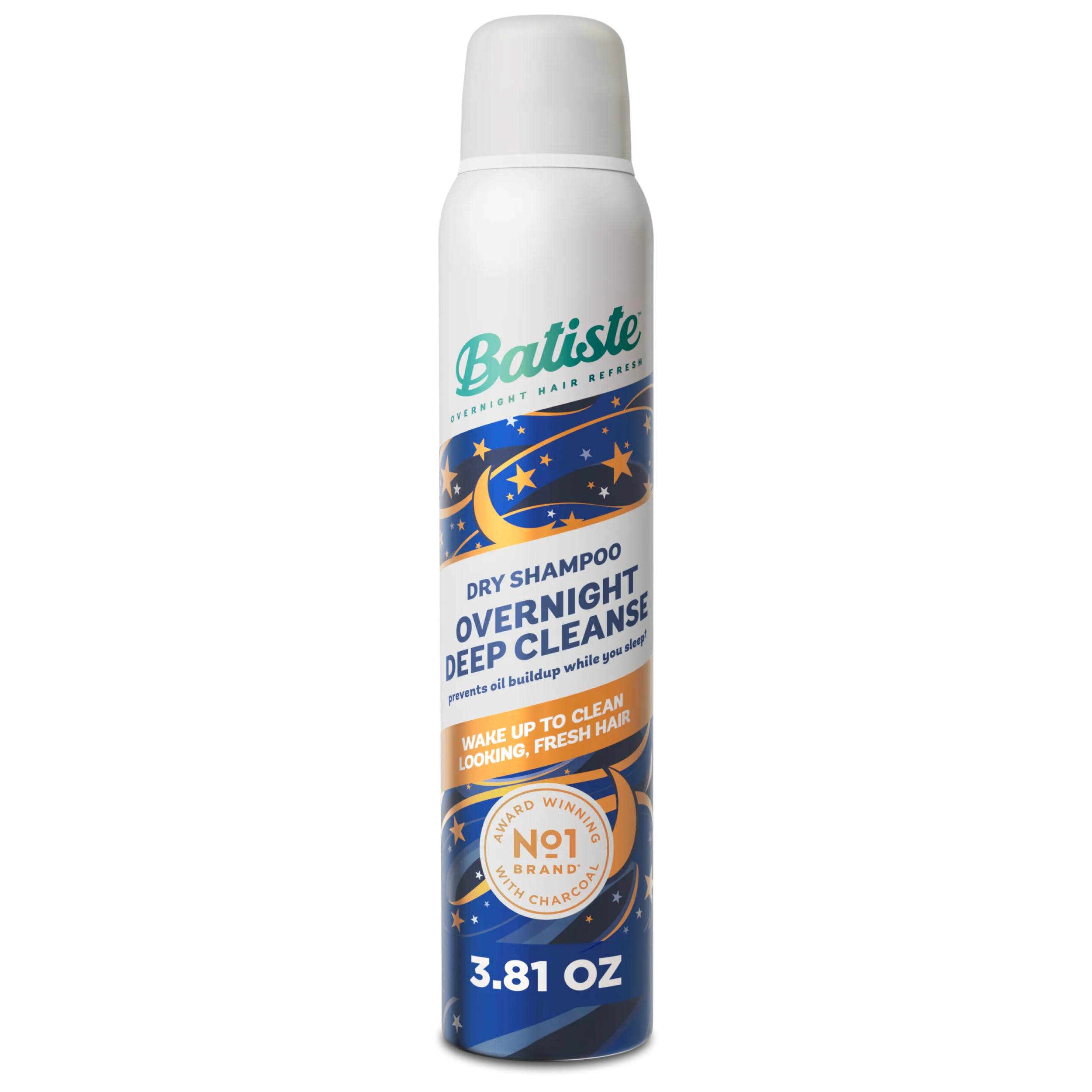 Batiste Overnight Deep Cleanse Dry Shampoo, Wake up to Beautiful Hair by Preventing Oil Build-up, 3.81 oz