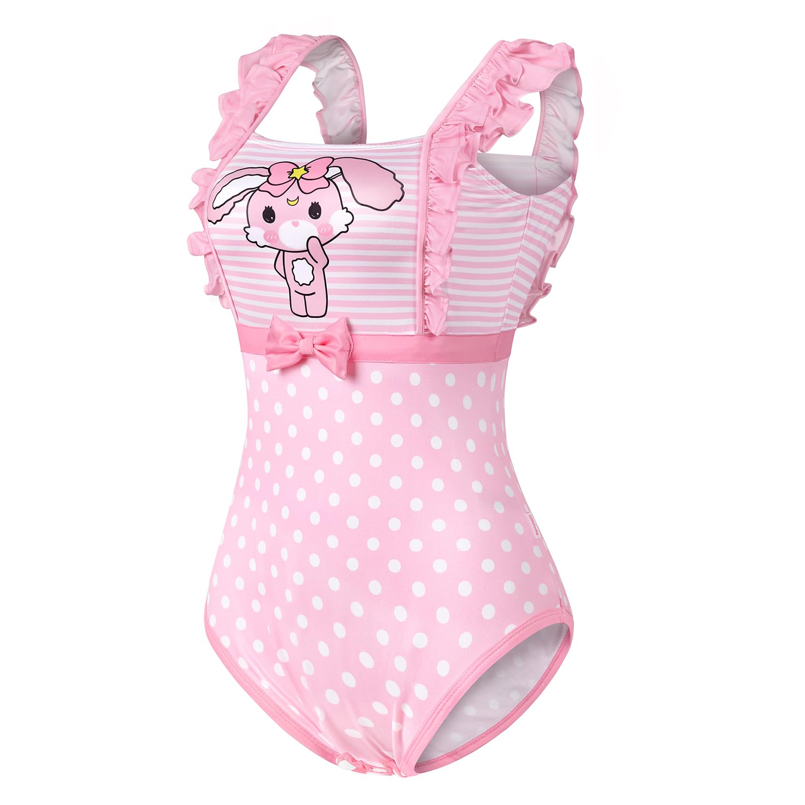 LittleForBig Śpioszki Onesie jedwabiste, marszczone paski, piżama, body - Usagi Camisole Onesie