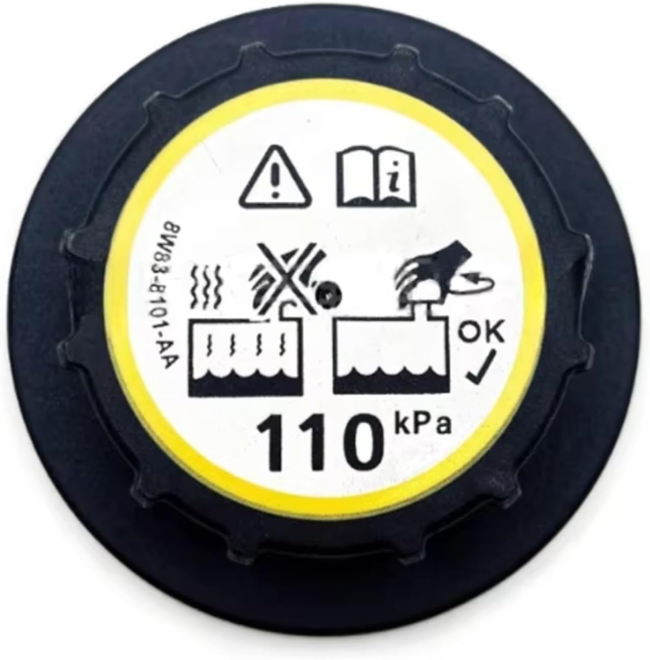 Coolant Radiator Tank Compatible With Range For Rover For LR3 2005 2006 2007 2008 2009 PCD500030 Coolant Overflow