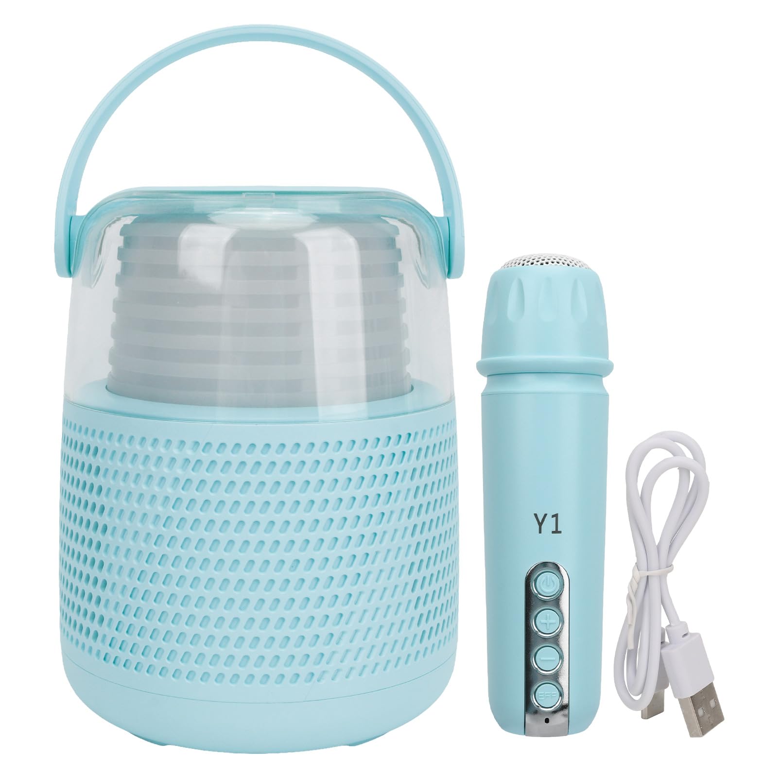 Macchina per Karaoke Portatile, Altoparlante Karaoke Wireless, Trasmissione Multifunzione, Facile da Usare e Stabile per Bambini per Feste di Compleanno (Genericsdeuvzt083-12)