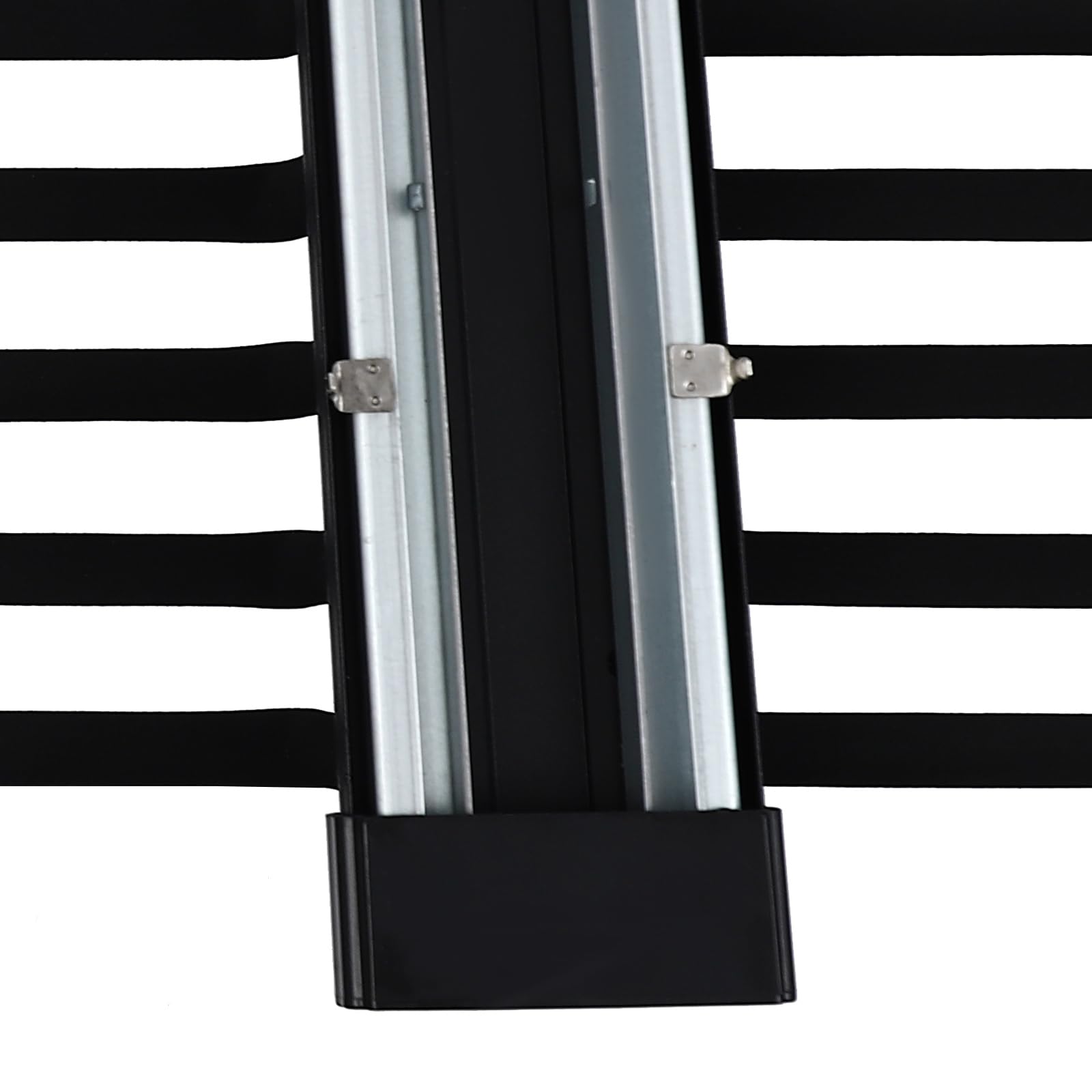 Armadio estraibile organizer per pantaloni, per cabina armadio, accessorio per camicia, gancio per pantaloni, 15 kg, 22 aste per appendere (nero)