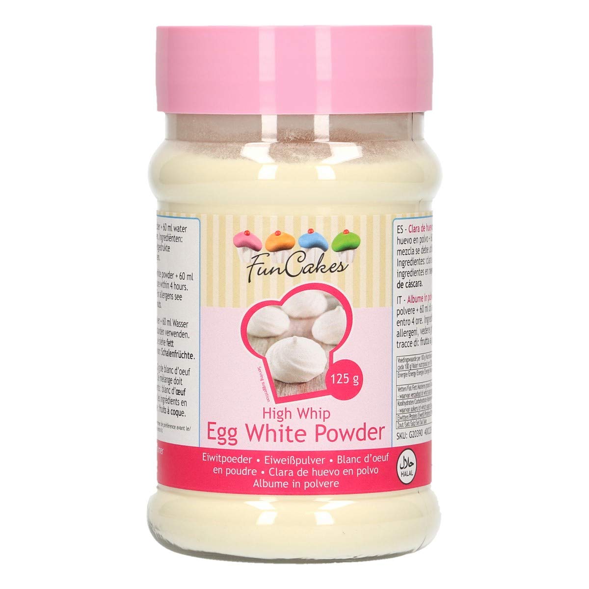 Amazon Com Egg White Powder High Wip 125 G