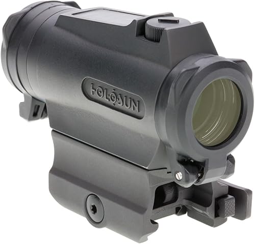 Vista 9 de HOLOSUN HE403B-GR / HS403B 2 MOA Dot Micro mira para rifles – Shake-Awake Super LED Durable Impermeable Vista de aluminio con cristal reflectante