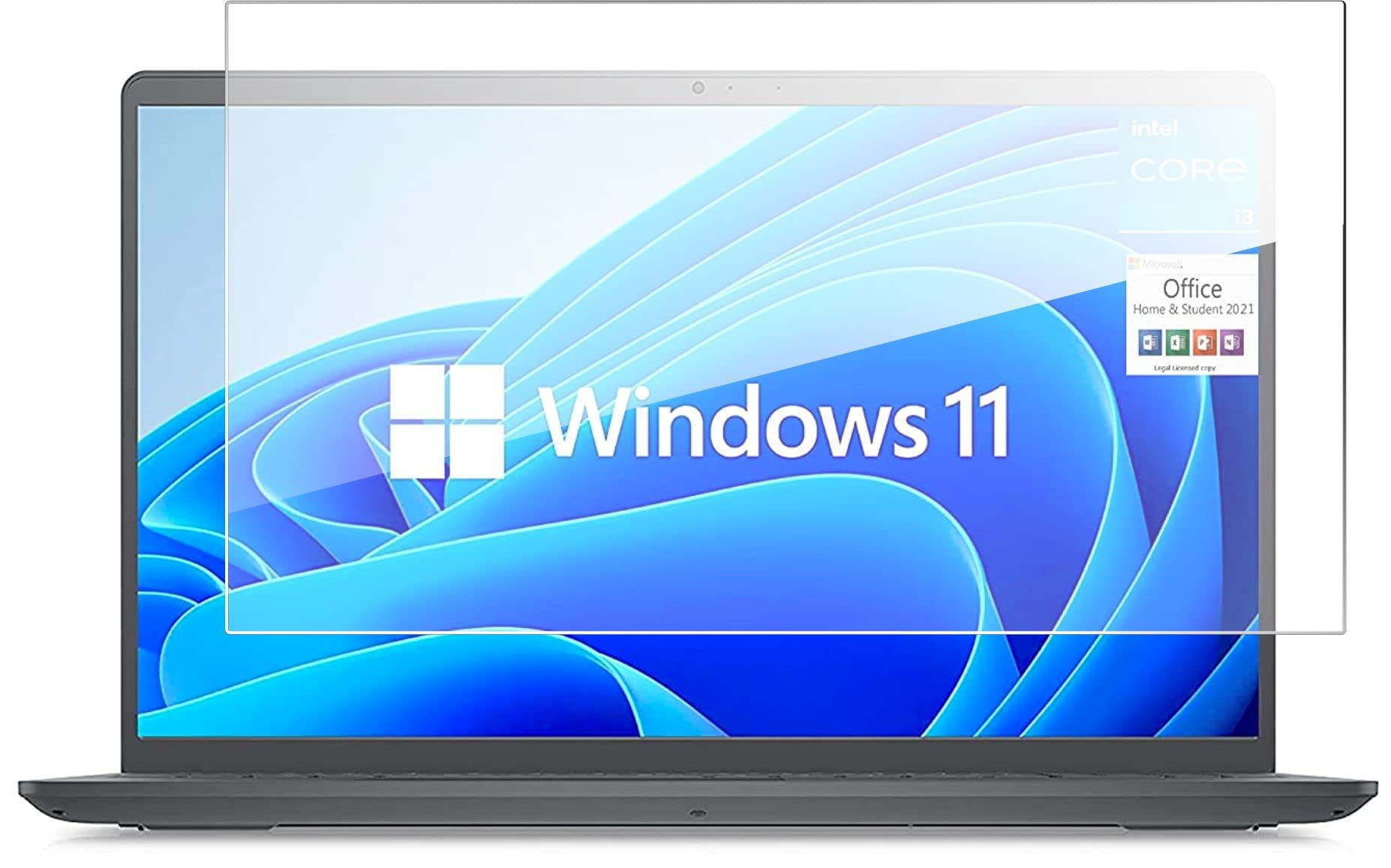RGY 9H Hardness Screen Guard Dell New 2022 Inspiron 3511 NB 11th GEN 15.6 Inch Laptop - Clear (B0BLK88VBW) Amazon Price History, Amazon Price Tracker