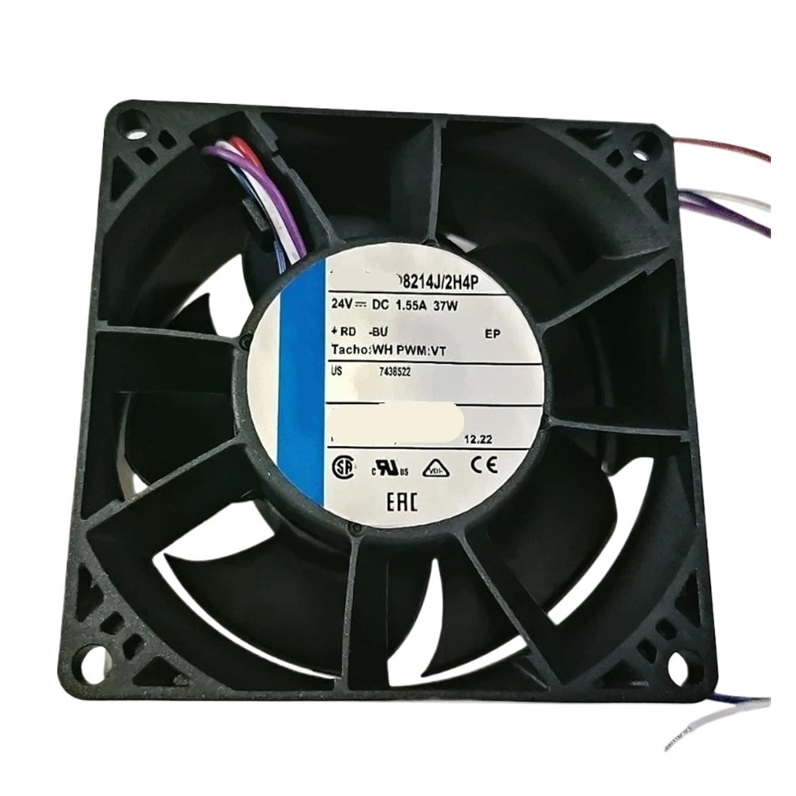 LZIKKGKI 8214J/2H4P 24V 1.55A 37W Fan