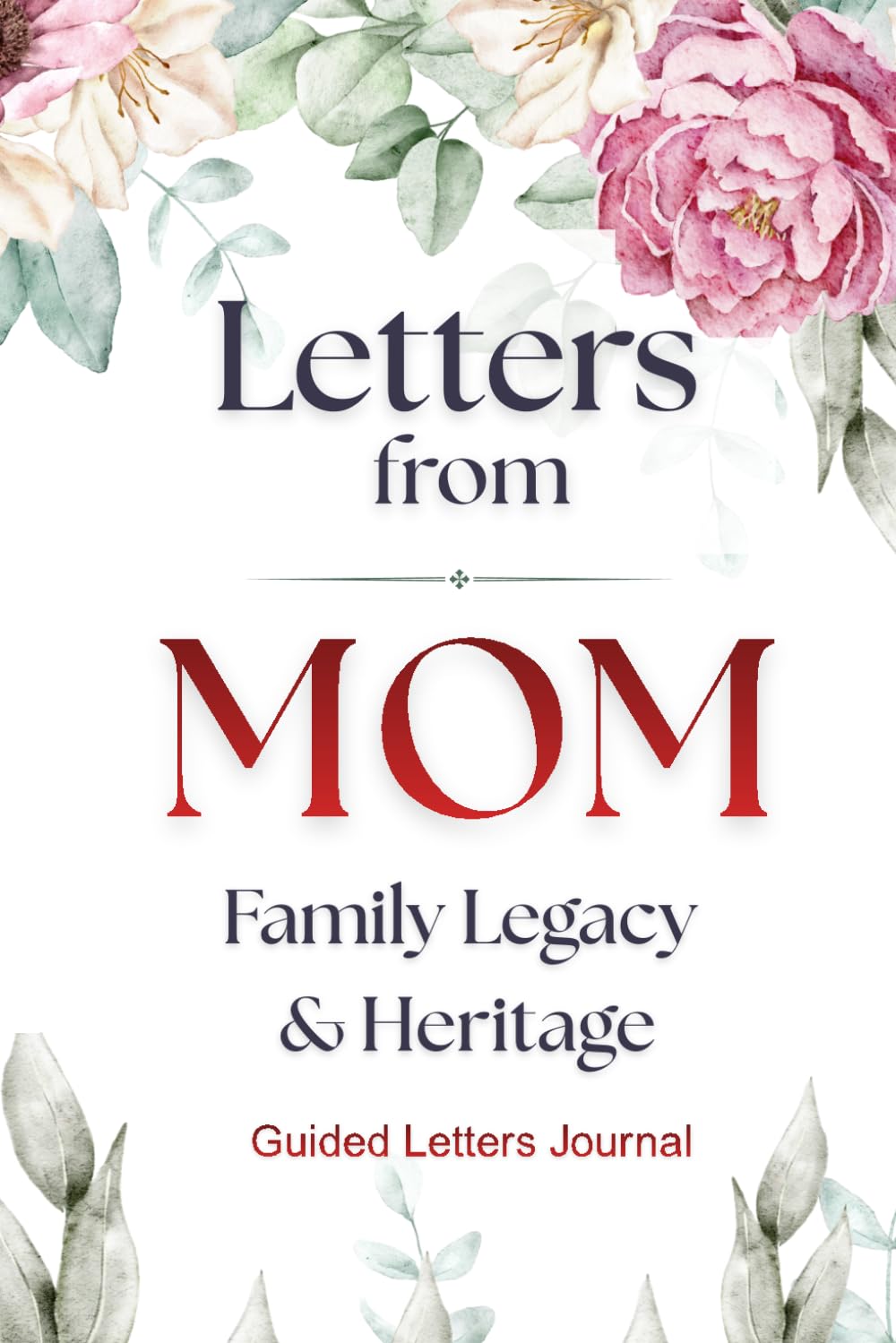 Letters from Mom, Legacy & Heritage: Capture Your Mothers Life Journey to Share Memories, Wisdom, and Love with Your Family