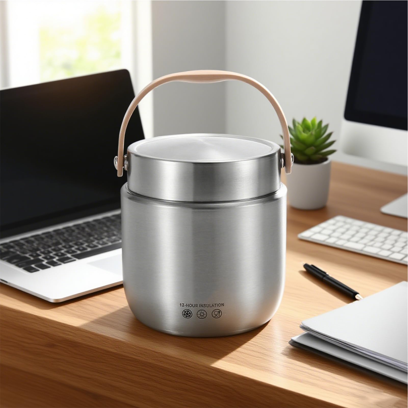 Izolowany Termos Próżniowy Na Żywność Termos Na Zupę 1,2 l Wykonany Ze