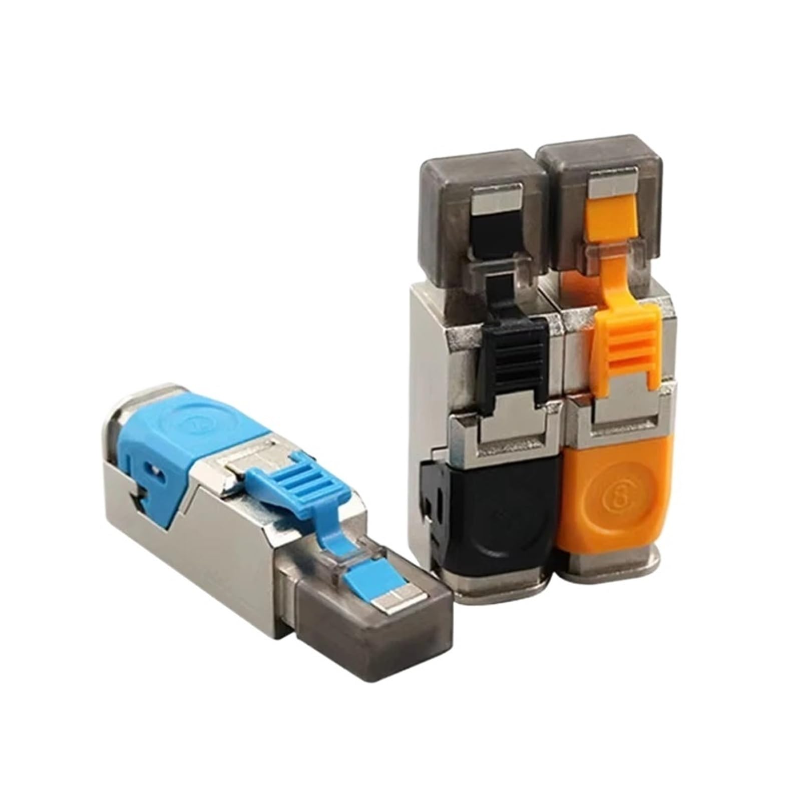 Złącza RJ45 Cat8 Cat7 Cat6A Beznarzędziowe łatwe zakończenie