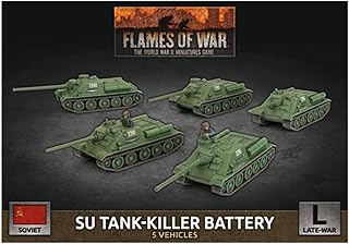 Flames of War Late War: Soviet SU Tank-Killer Battery (SBX64)