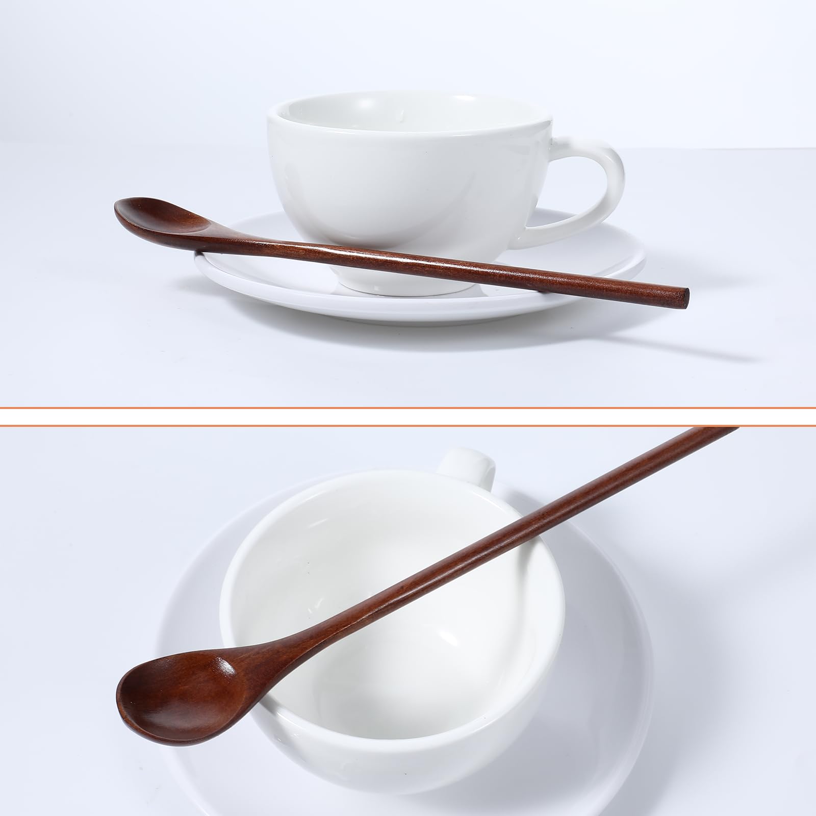 Dimeho 6 Pcs Wooden Coffee Spoons - Image 4
