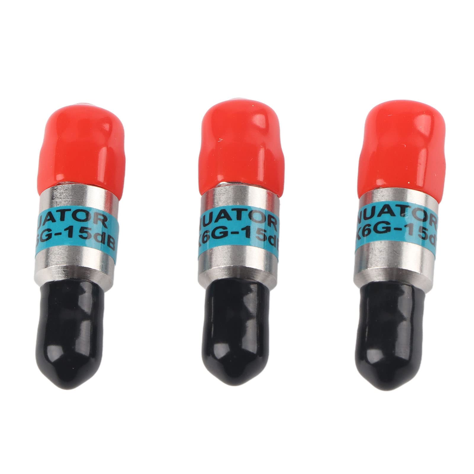 Garosa 3 Pz Attenuatori RF 2W 6 GHz 50 Ohm SMA Maschio a Femmina in Lega Placcata Rame, 15 dB per Cavi Coassiali – Alta Precisione
