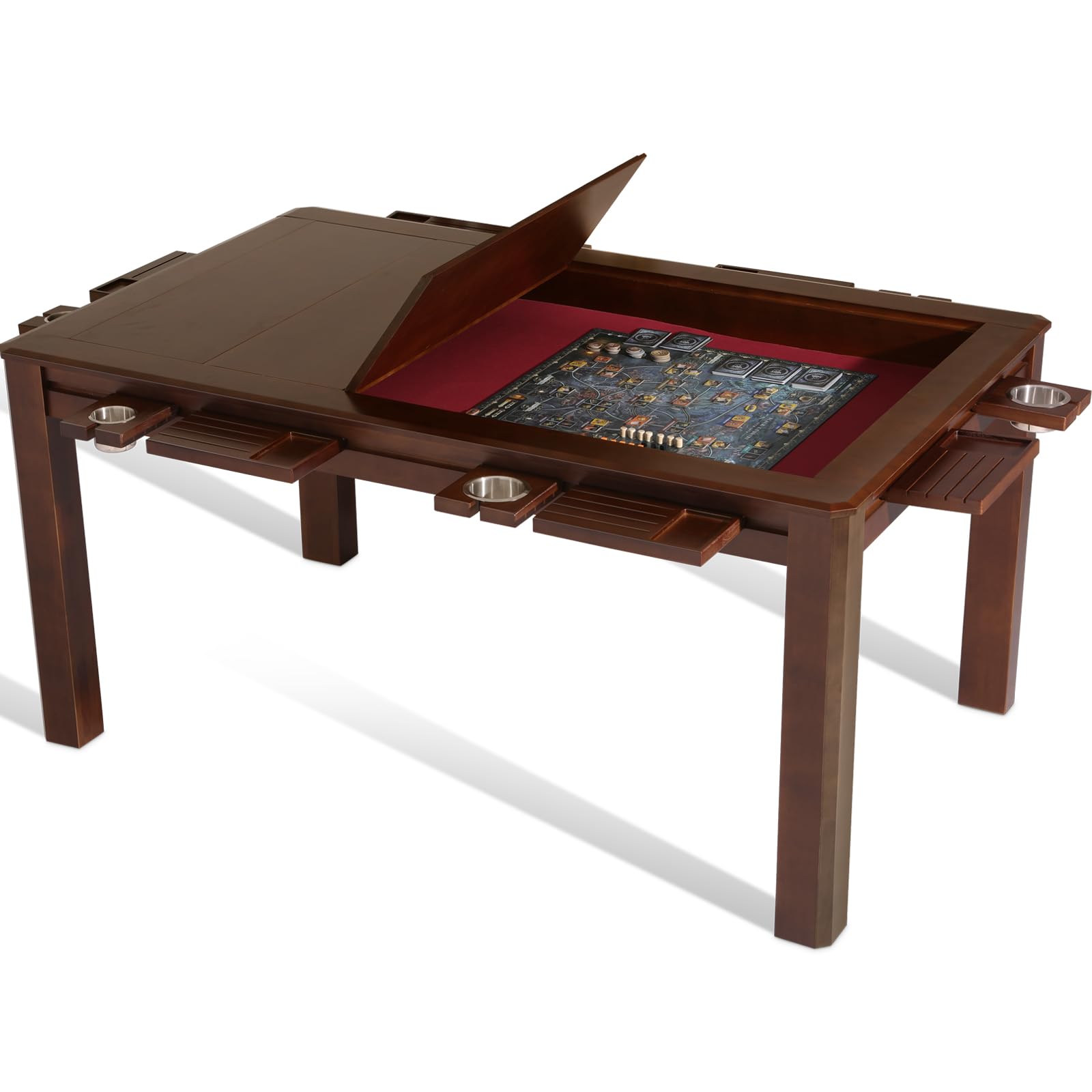 Agreatby Solid Wood Board Game Table