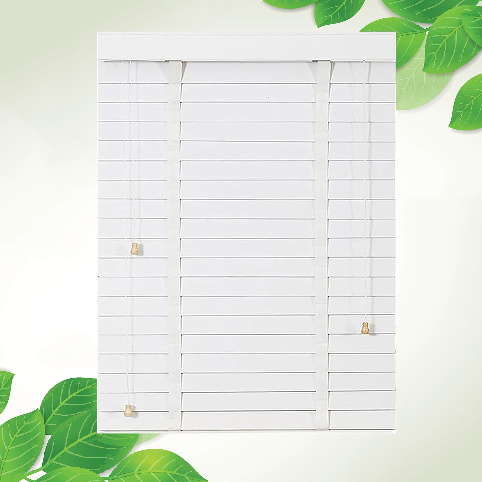 Window Blinds Horizontal Wooden Blinds Blackout Venetian Blinds 20" 36" 42" 48" 50" 56" 60" 66" 68" 70" 72" Wide Cordless Window Shades Treatments for