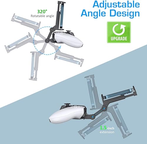 Miniatura 3 de OIVO Clip de montaje para teléfono para mando PS5 clip para juegos móviles soporte para teléfono celular repuesto para Playstation 5 Dualsense