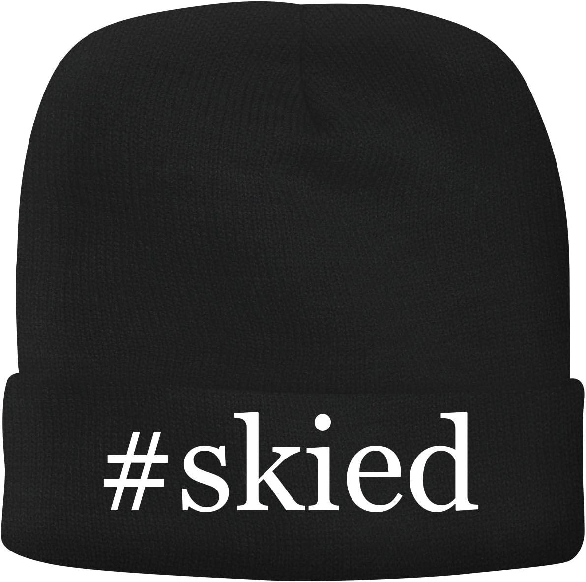 BH Cool Designs #Skied - Men's Hashtag Soft & Comfortable Beanie Hat Cap
