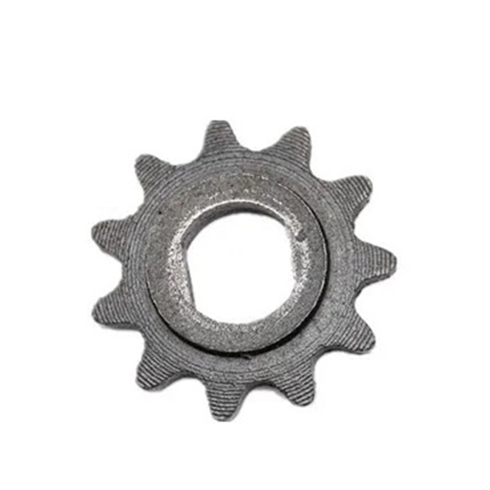 NKURTPC Motorcycle Sprocket For T8F 25H Chain 2 Stroke 43cc 47cc 49cc Dirt Bike Scooter ATV 2Pcs Metal 9Tor11T Front Sprocket(25H 11T)
