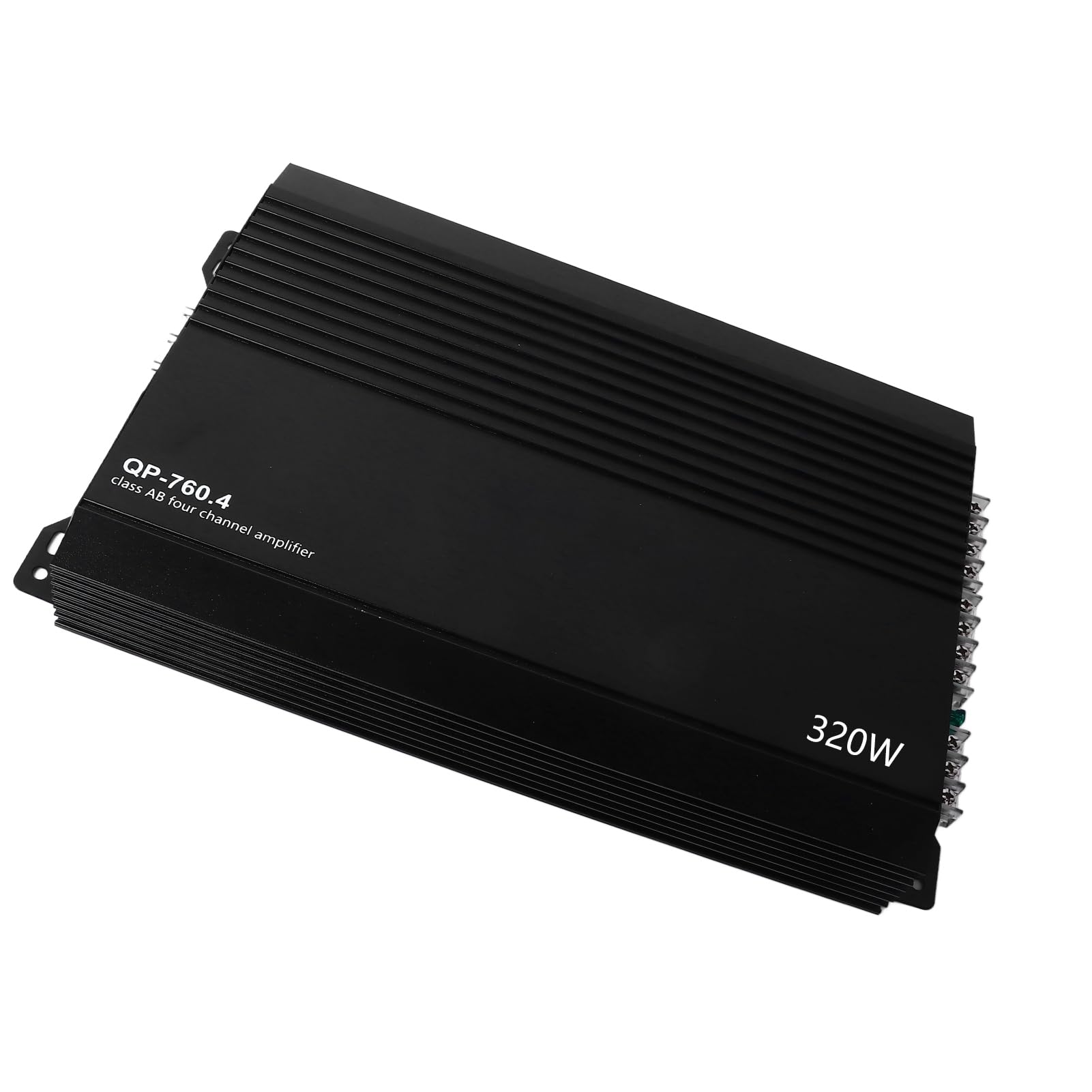 Amplificador Estéreo para Automóvil de 4 Canales de Aluminio para Alta Disipación de Calor, Amplificador de Potencia para Mejorar los Parlantes del Automóvil, Ideal para el de
