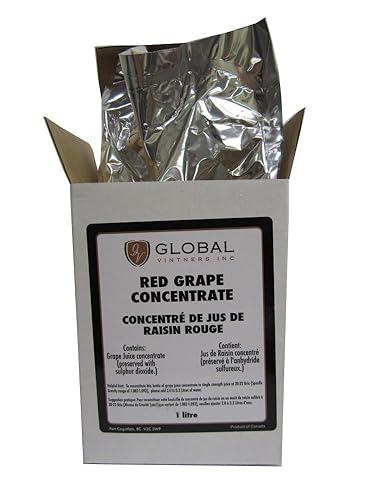 Winexpert concentrado de uva roja, 1 litro.