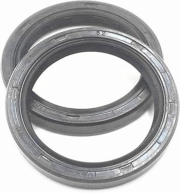 Lot De 2 Joints D'huile TC 20x30x7 En Buna-N - Double Lèvre Avec Ressort - Marque IPM