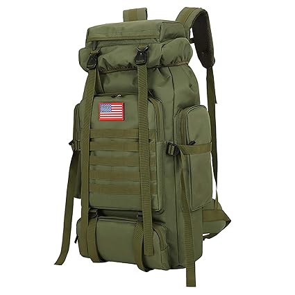 Military camping backpack Clearance