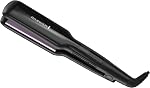 Remington 1" Anti-Static Flat Iron with Floating Ceramic Plates and Digital Controls, Hair Straightener, Purple, S5500