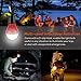 DealBang Compact LED Camping Light Bulbs with Clip Hook 150 Lumens LED Hanging Tent Lights for Camping, Hiking, Backpacking, Fishing, Hurricane, Emergency,Outage (Black,4-Pcs)