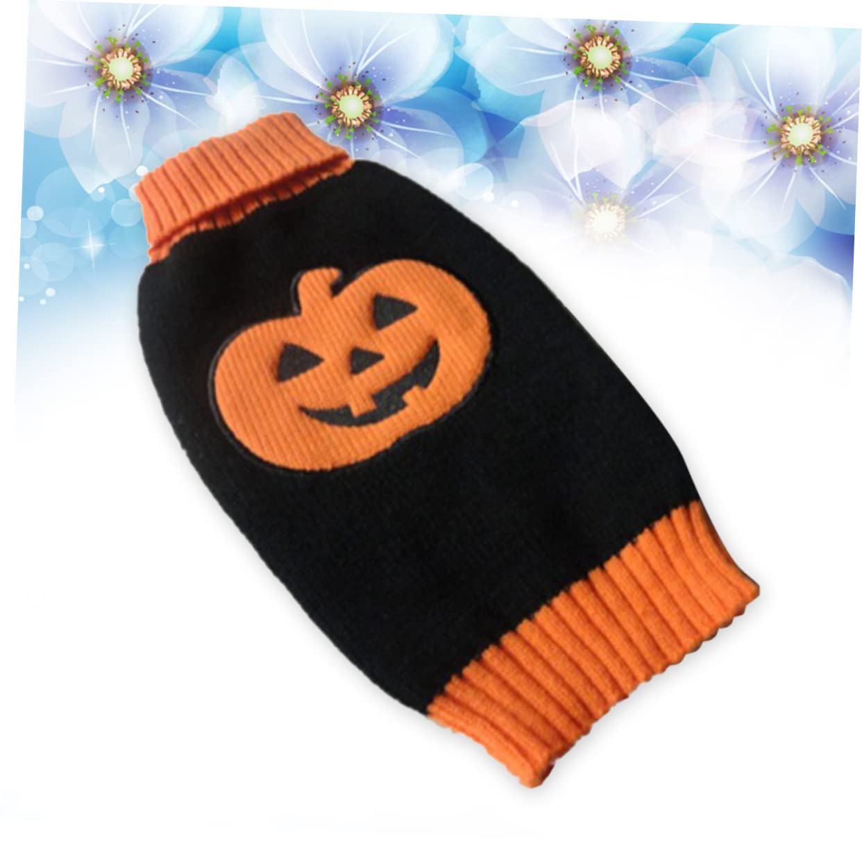 minkissy 3 Piezas suéter de Cachorro suéter de Cuello para Perros Suministros para Mascotas de Halloween Abrigo de Perro Vestidos pequeño Perro pequeño para Mascotas Jefe Ropa