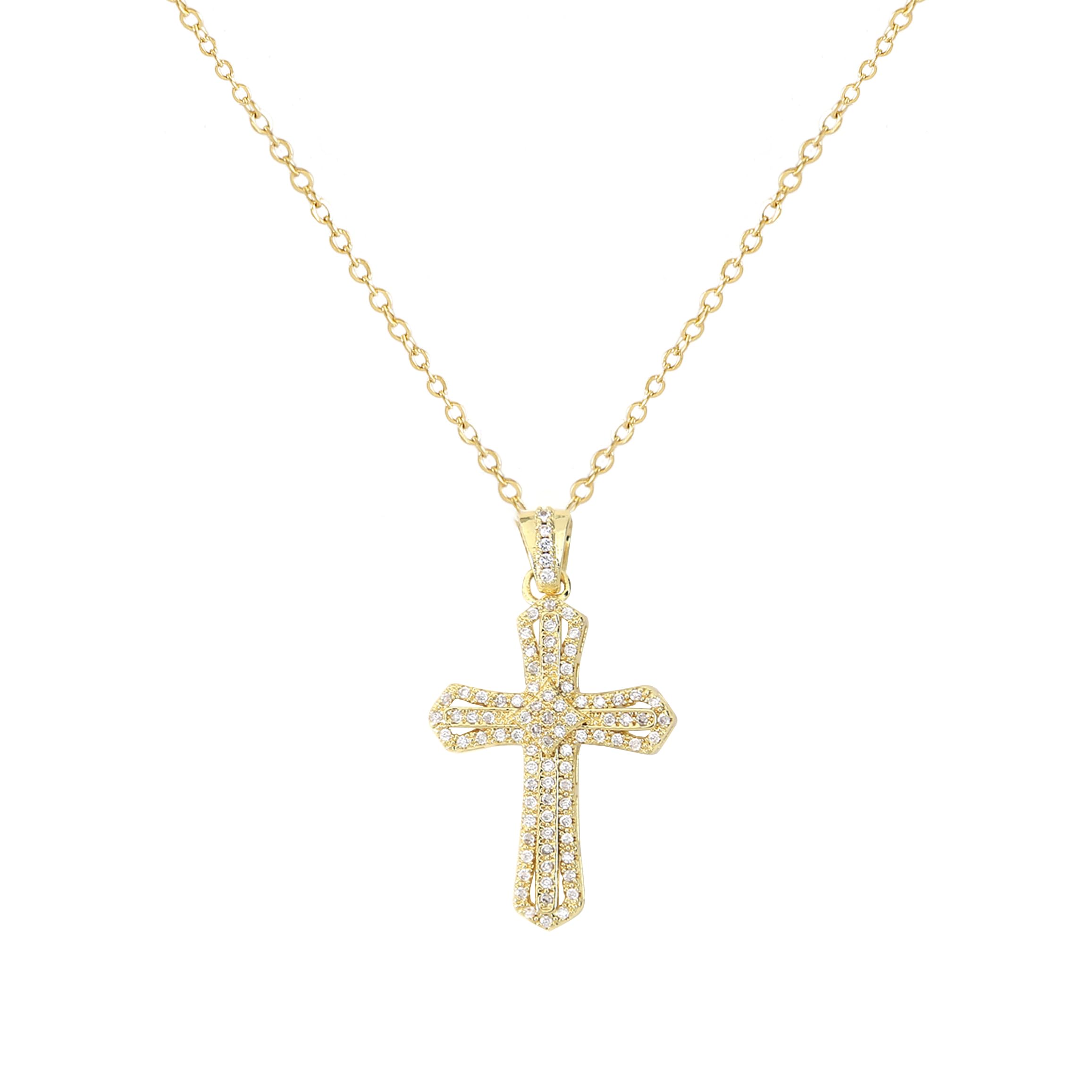 Cross Pendant Necklace for Women Jewelry Gold Cross Necklaces for Women Cross Necklace Minimalist Trendy Jewelry Valentines Day