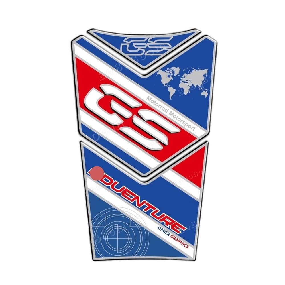 Motorcycle Tank Pad Protector Sticker Gas Tank Decals for R1200GS Adv LC 2014-2019 R1250 Gs for Adventure 2019-2024 Traction Fuel Decal Tank