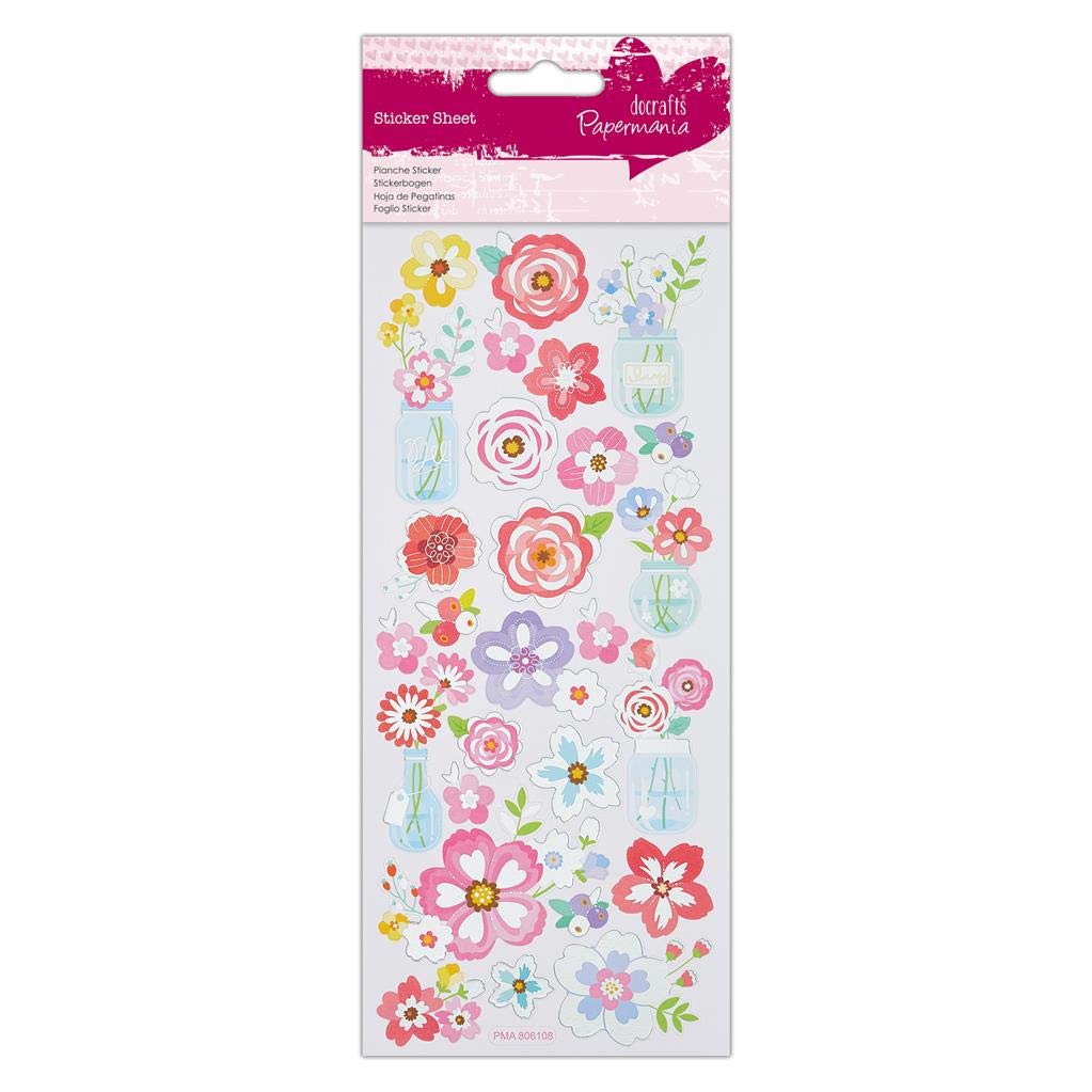 Papermania Stickers, Multi-Colour, One Size