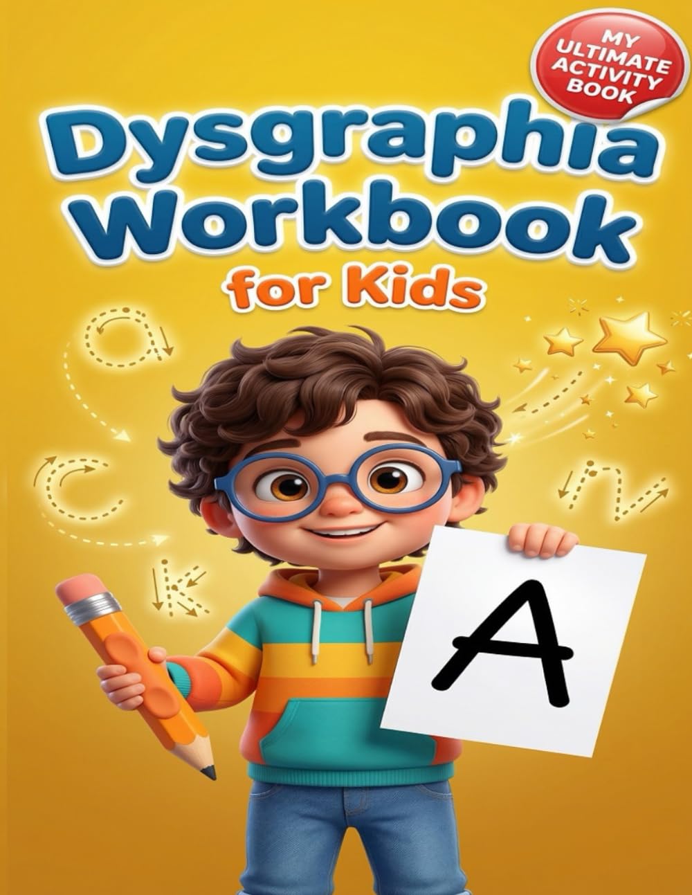 Dysgraphia Workbook for Kids: Essential Handwriting Practice, Math & Logic Games. Includes 100+ Sensory Brain Breaks, Scissor Skills & Visual Perceptual Activities