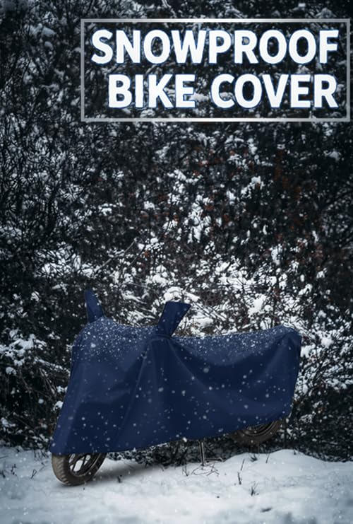 Image of Waterproof Scooty Cover for Suzuki Access 125 | All Weather Protection from Rain, Dust, UV Rays & Scratches with Mirror Pockets & Buckle Belt | Access 125 Scooty Cover