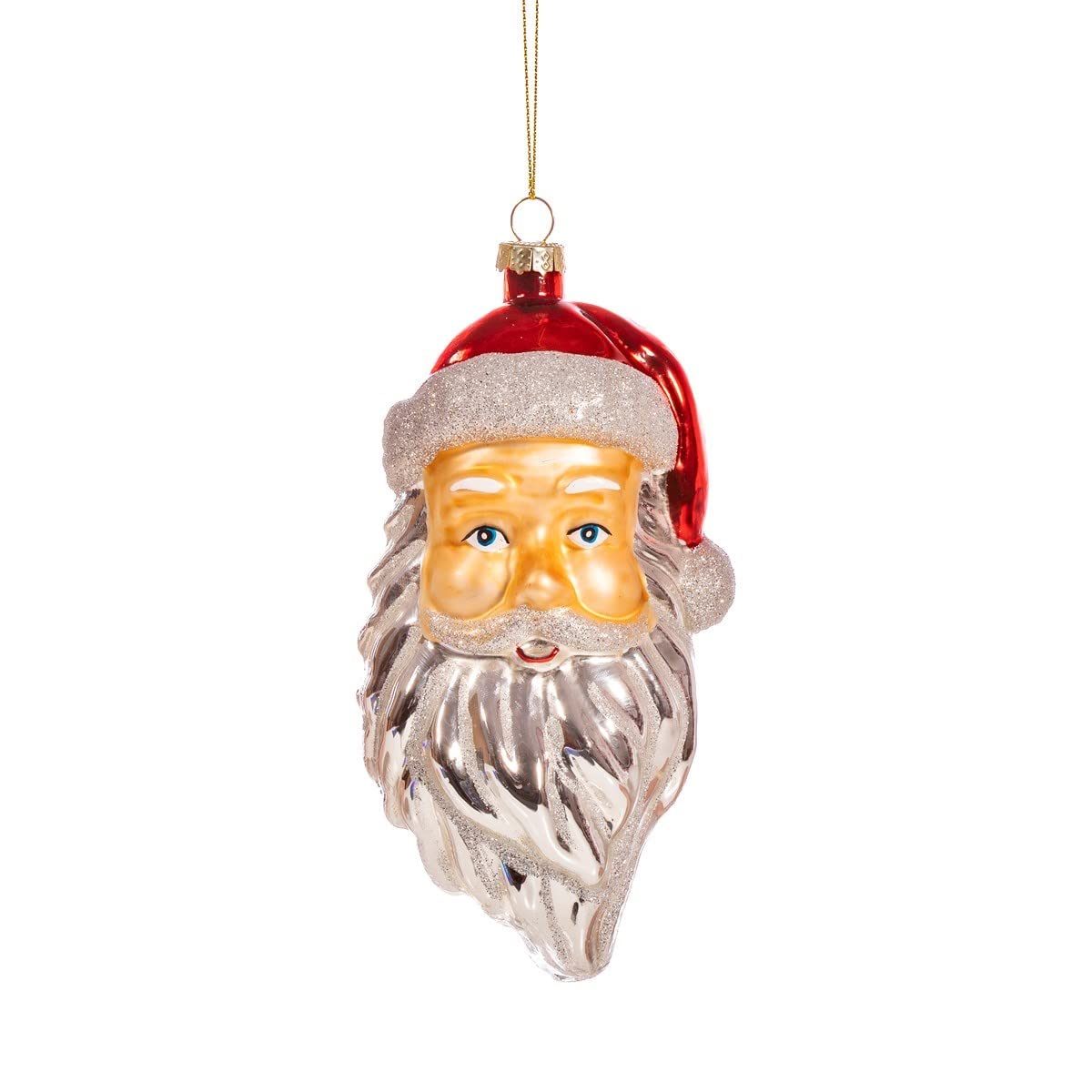 Sass & Belle Santa Shaped Bauble