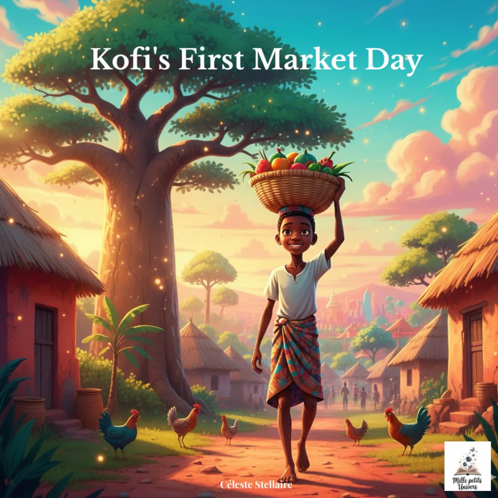 Kofi's First Market Day: A Heartwarming Ghanaian Tale About Kindness, Community, and Growing Up