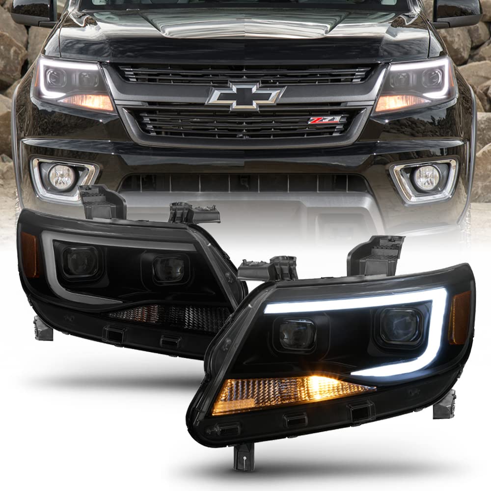 Amazon.com: ACANII - for 2015-2022 Chevy Colorado Black Housing