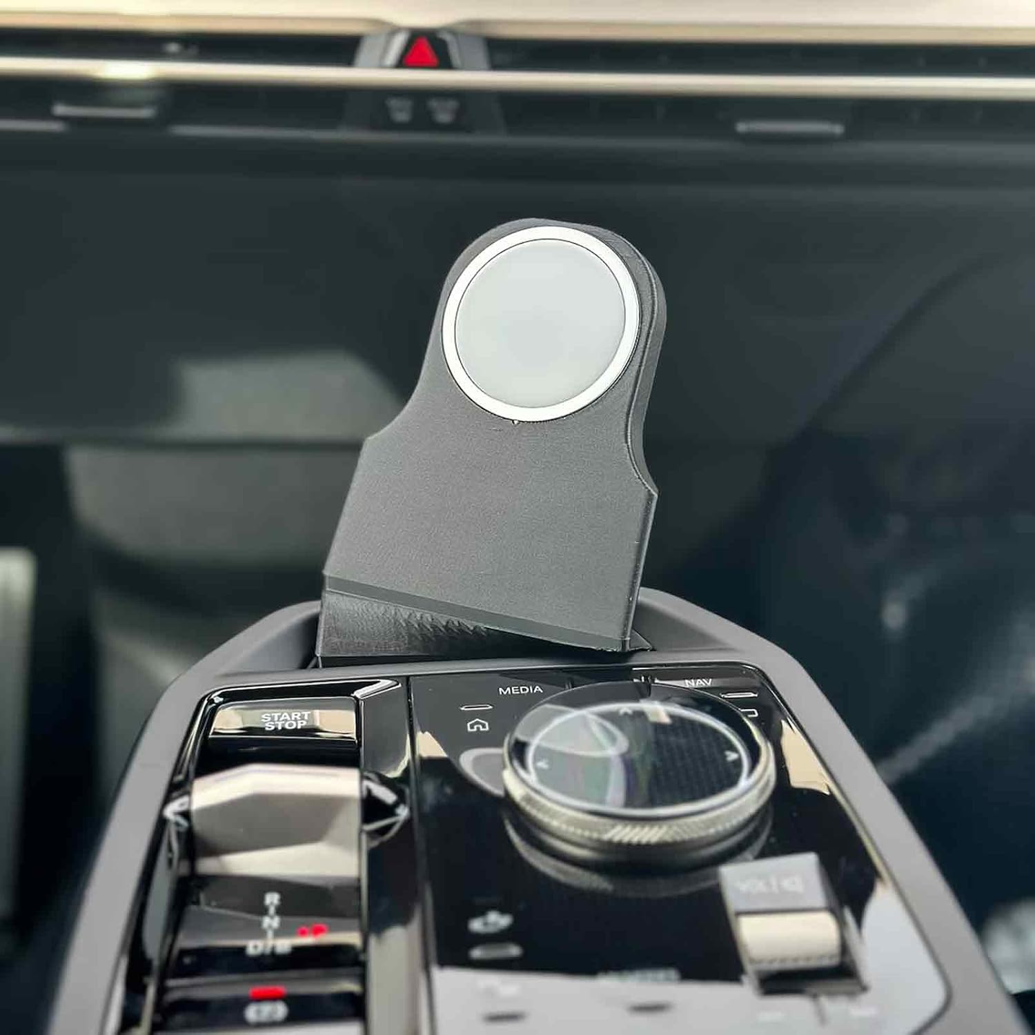 Magnetic Wireless Charging Mount for BMW iX - Driver-Oriented Fast Charger Mount with Easy Installation and Stylish Design