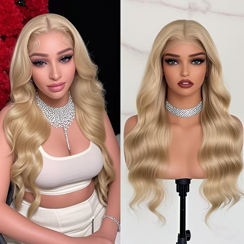 200% Density 13x6 Grey Body Wave Human Hair Wigs UHD Transparent Lace Front Wig Human Hair Pre-Plucked Pre Cut Lace Glueless Wig Colored Brazilian Virgin Hair Wigs For Women 20 Inch