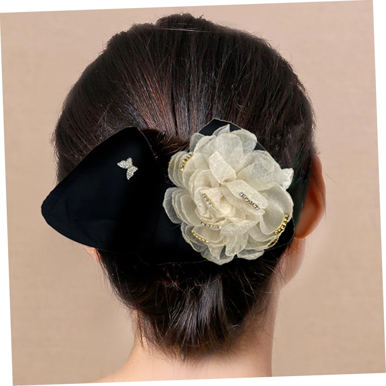 FOMIYES 12piezas Herramienta Para Hacer Moños De Flores Moldeador De Cabello Para Mujeres y Niñas Accesorio Decorativo Para Peinados y Deportes