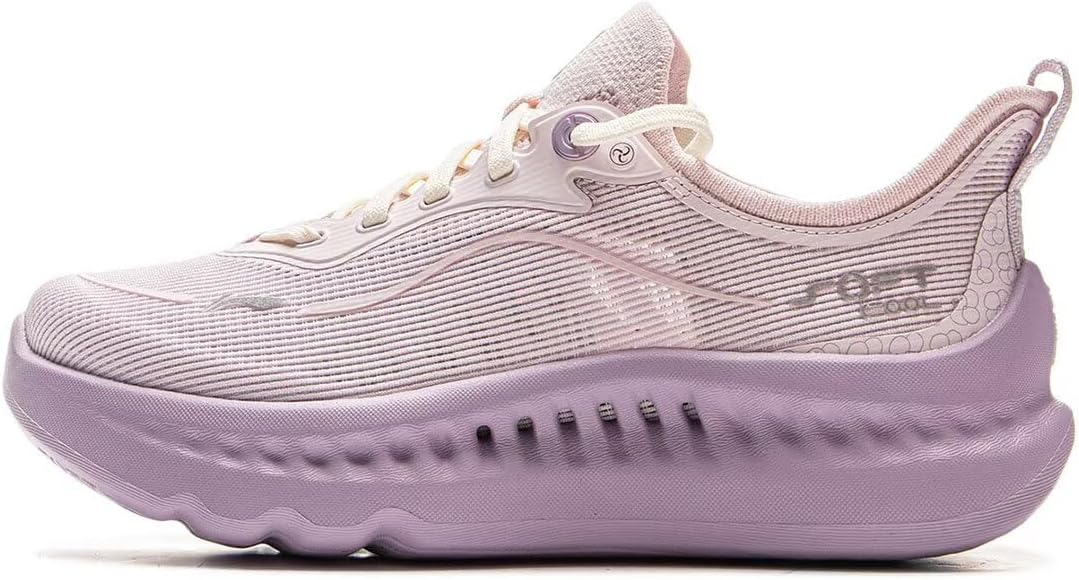 LI-NING Soft Cool 2 Women's Casual Shoes Comfortable Trendy Height Increasing Leisure Shoes AGLV010