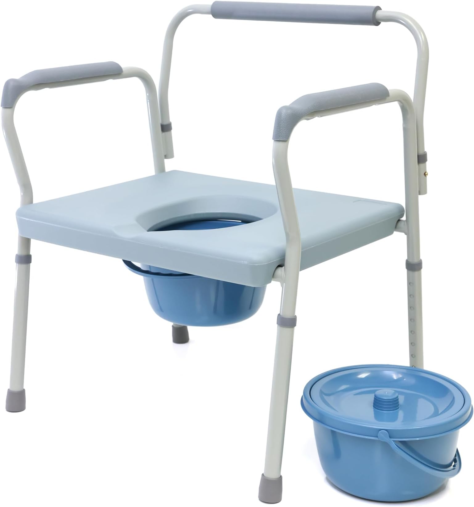 AireMed 3-in-1 Heavy Duty Bedside Commode