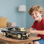1:10 MOC Sports GTRS Car Building Blocks Toys Boys or Adults Kits, Building Set Raceing Car Model,Cars for Boys Age 14,(1680 Pieces)