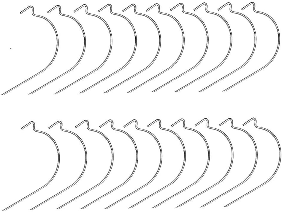 PHOLSY 100 lbs Super Hooks Picture Hangers Home and Office Pack - Hanging Pictures, Clock, Shelves, Mirrors, Frames, Drywall Hooks or Planters for Home and Office Decorations - 20 Total Pieces